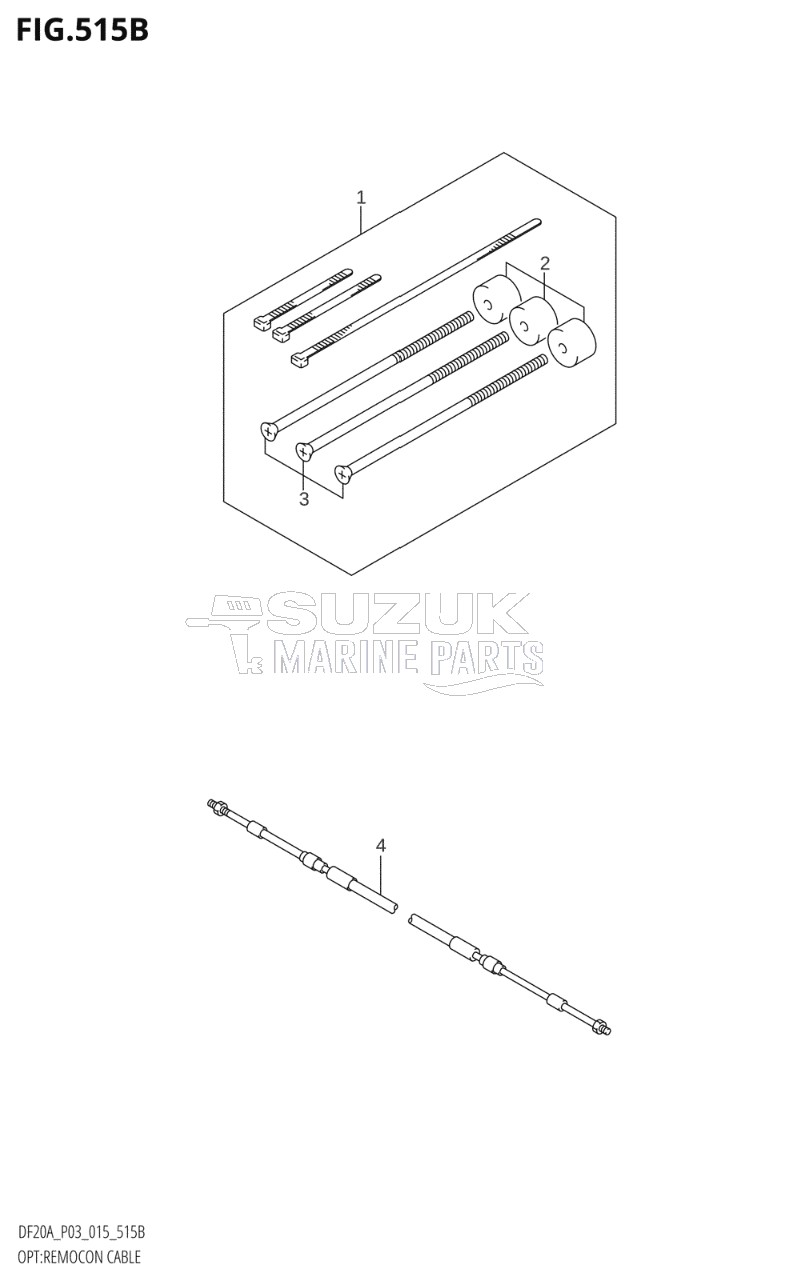 OPT:REMOCON CABLE (DF9.9BR:P03)