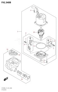 DF140BG From 14004F-340001 (E11 E40)  2023 drawing PTT MOTOR (DF140BG,DF140BZG)