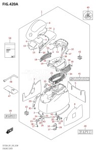 DF325A From 32501F-810001 (E01 E40)  2018 drawing ENGINE COVER (DF350A)