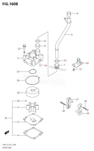 DF60 From 06001F-251001 (E01)  2002 drawing WATER PUMP (K8,K9)