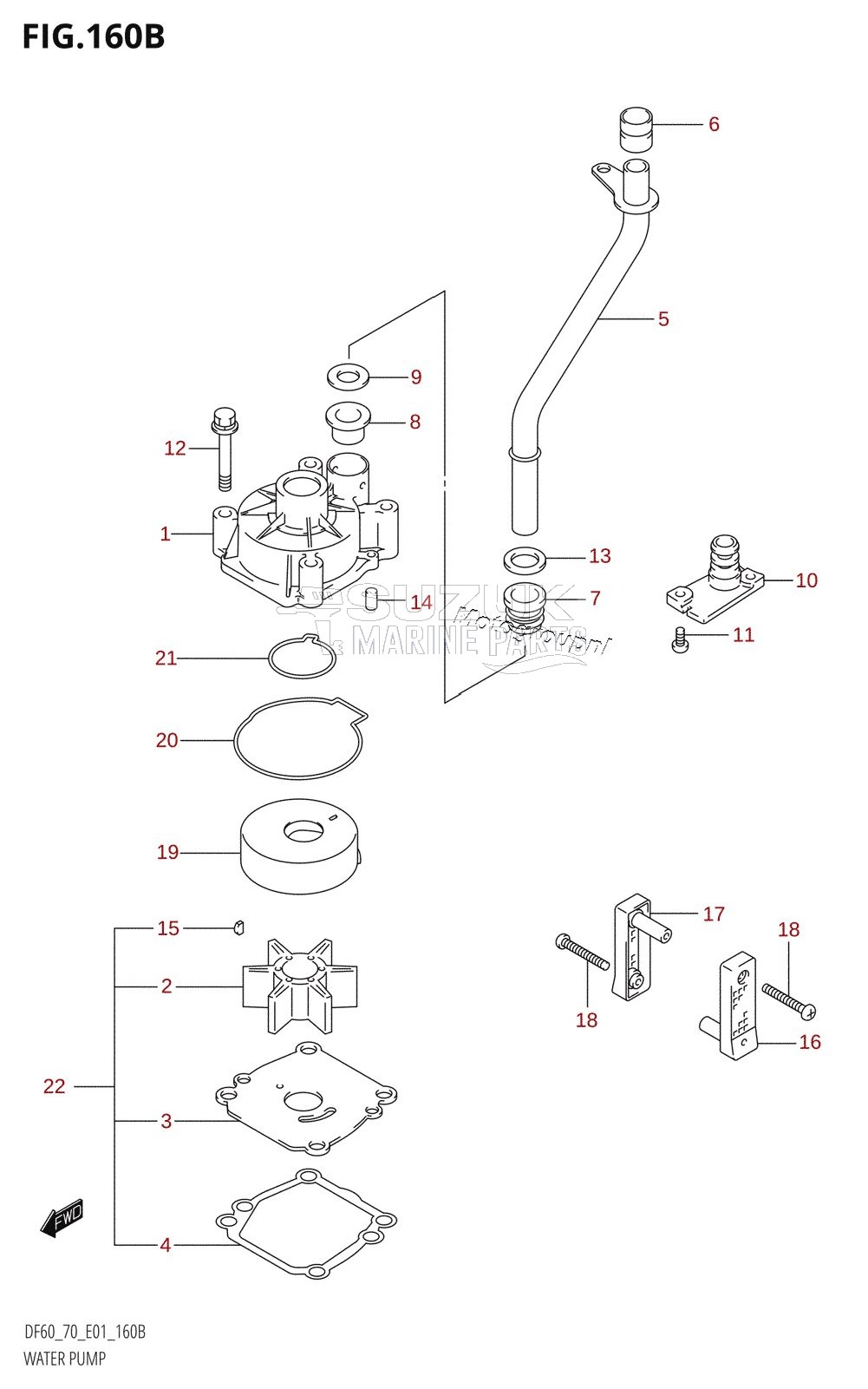 WATER PUMP (K8,K9)