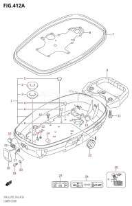 DF6 From 00602F-410001 (P03)  2014 drawing LOWER COVER (DF4:P03)