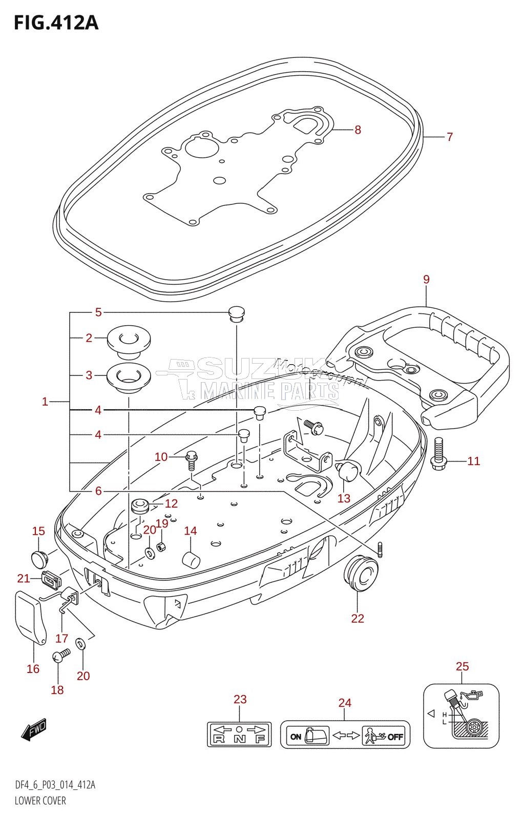 LOWER COVER (DF4:P03)