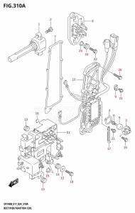 DF140BT From 14005F-440001 (E11 - E40)  2024 drawing RECTIFIER /​ IGNITION COIL