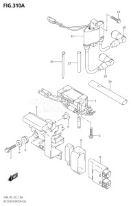 00994F-040001 (2020) 9.9hp E01-Gen. Export 1 (DF9.9A   DF9.9ARK10) DF9.9A drawing RECTIFIER / IGNITION COIL (DF8A,DF9.9A)