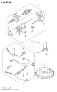 DT40 From 04005-610001 ()  2016 drawing OPT:STARTING MOTOR (MANUAL STARTER) (DT40W:P90:M-STARTER)