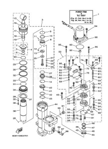 F75BETX drawing POWER-TILT-ASSEMBLY-1