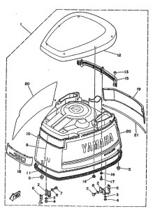 200B drawing TOP-COWLING