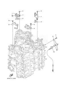 FL300BETU drawing CYLINDER-AND-CRANKCASE-3