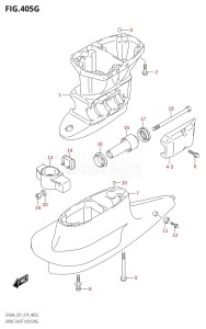 06002F-910001 (2019) 60hp E01-Gen. Export 1 (DF60AQH  DF60AT  DF60ATH) DF60A drawing DRIVE SHAFT HOUSING (DF50AVT:E01,DF50AVTH:E01)