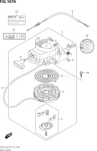 00503F-710001 (2017) 5hp P01-Gen. Export 1 (DF5A) DF5A drawing RECOIL STARTER