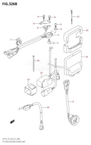 DF150Z From 15002Z-210001 (E03)  2012 drawing PTT SWITCH /​ ENGINE CONTROL UNIT (DF150Z:E03)