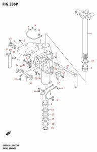 DF40A From 04003F-410001 (E01)  2014 drawing SWIVEL BRACKET (DF50AVTH:E01)