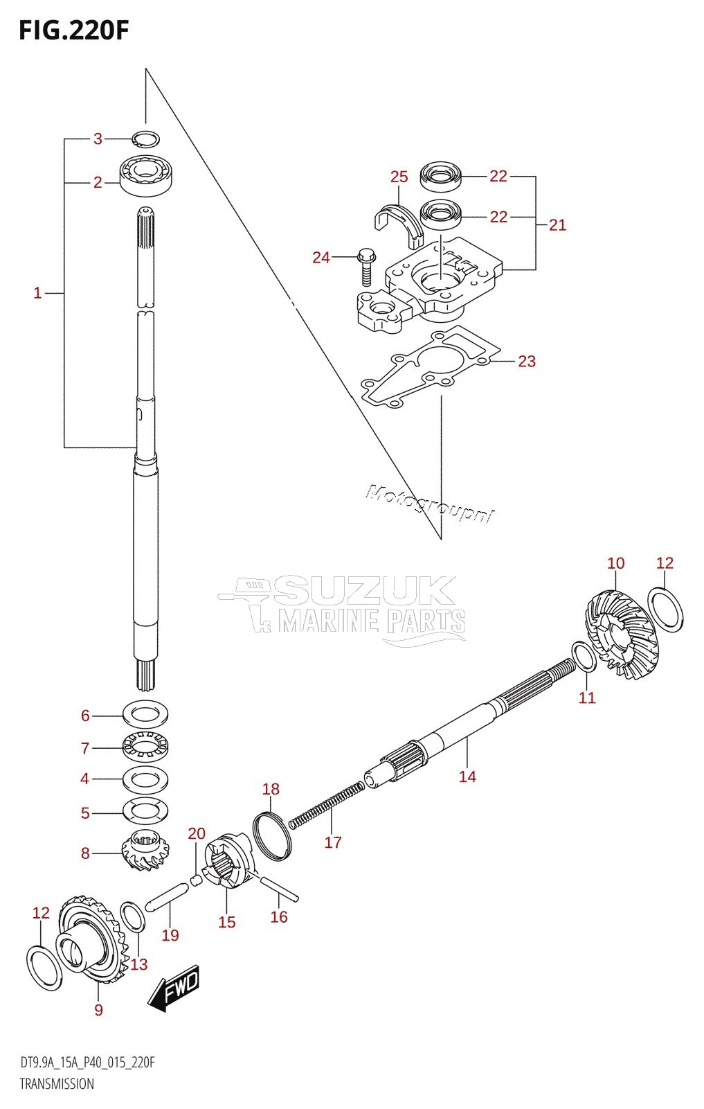 TRANSMISSION (DT15A:P36)