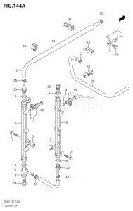 DF300 From 30001F-980001 (E03)  2009 drawing FUEL INJECTOR