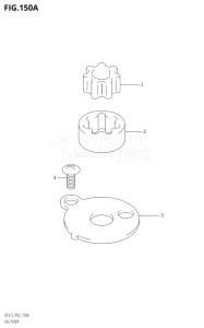 00251F-680001 (2006) 2.5hp P03 P01-USA (DF2.5K6) DF2.5 drawing OIL PUMP.