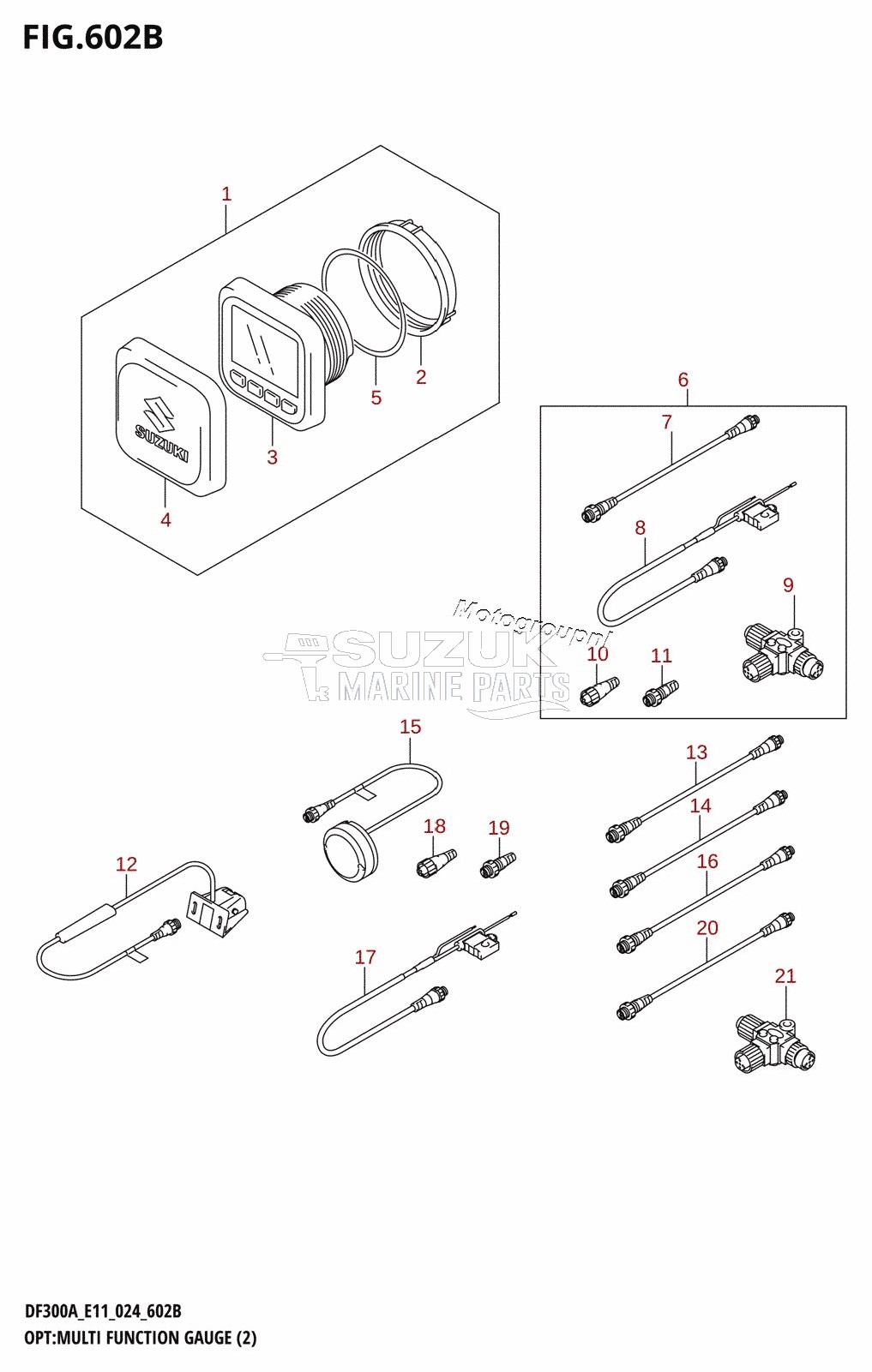 OPT:MULTI FUNCTION GAUGE (2) (E40)