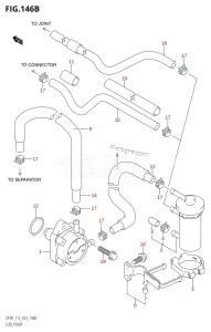 DF115T From 11501F-371001 (E03)  2003 drawing FUEL PUMP (K6,K7,K8,K9,K10,011)