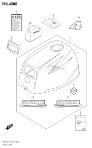 DF6A From 00603F-910001 (P03)  2019 drawing ENGINE COVER (DF4A)