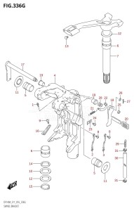 DF115A From 11503F-610001 (E01 E03 E11 E40)  2016 drawing SWIVEL BRACKET (DF140AT:E40)