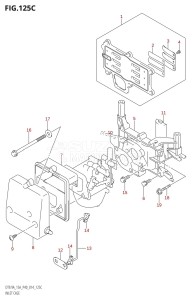 DT15A From 01504-410001 (P40)  2014 drawing INLET CASE (DT9.9AK:P36)