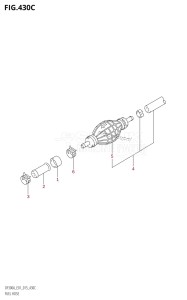 DF300A From 30002P-510001 (E01 E40)  2015 drawing FUEL HOSE (DF250A:E01)