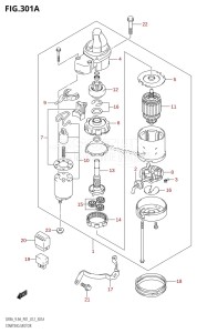 DF8A From 00801F-310001 (P01)  2013 drawing STARTING MOTOR