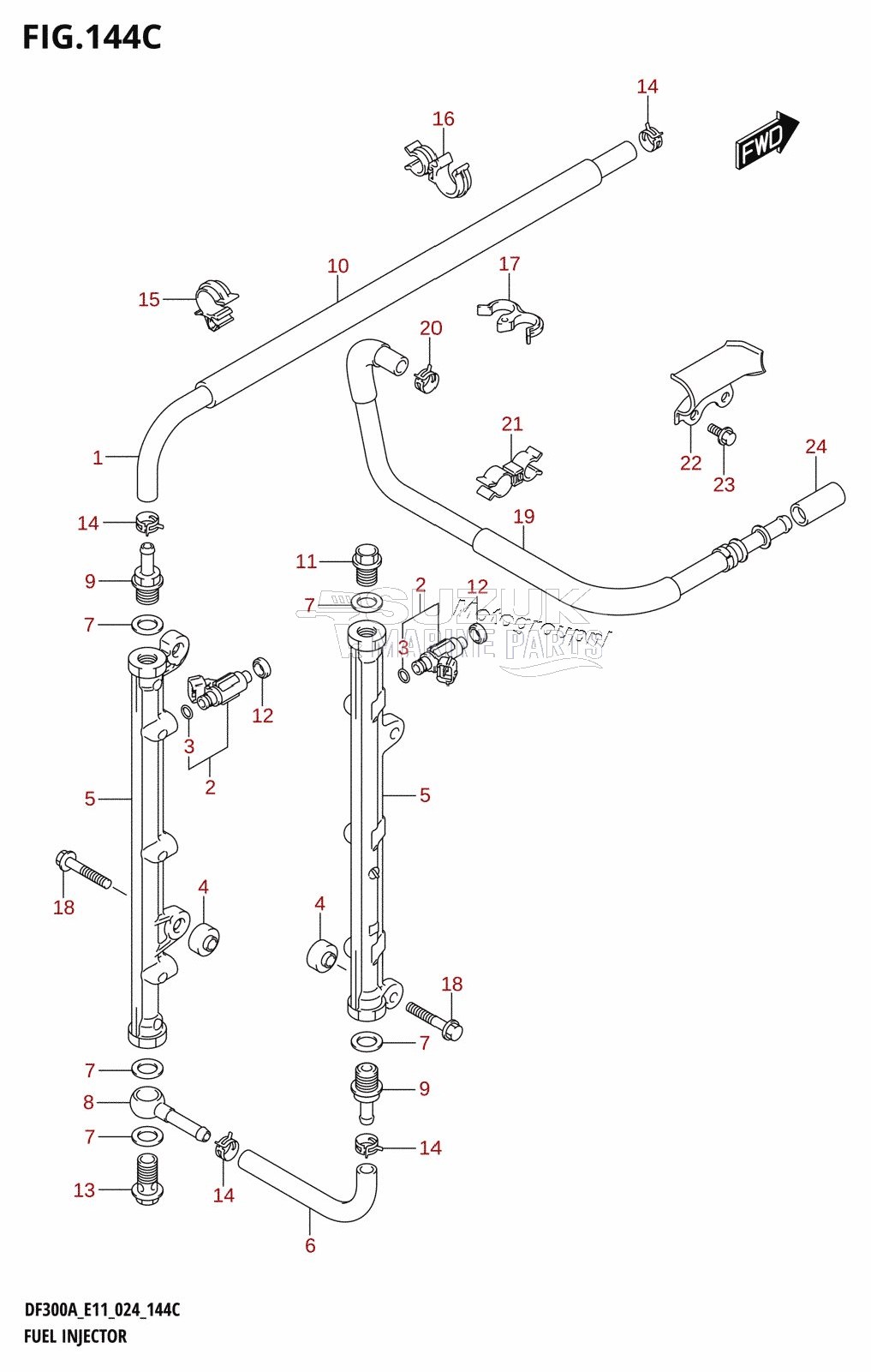 FUEL INJECTOR (E11,E03)