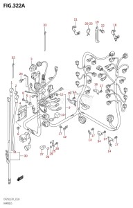 DF250Z From 25001Z-680001 (E01 E40)  2006 drawing HARNESS