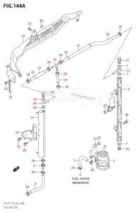 DF150 From 15002F-110001 (E01 E40)  2011 drawing FUEL INJECTOR