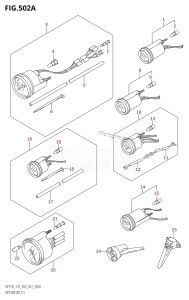 DF175Z From 17502Z-210001 (E03)  2012 drawing OPT:METER (1)