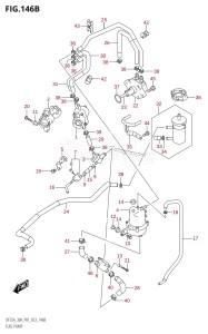 DF25A From 02504F-240001 (P01)  2022 drawing FUEL PUMP ((020,021):P40)