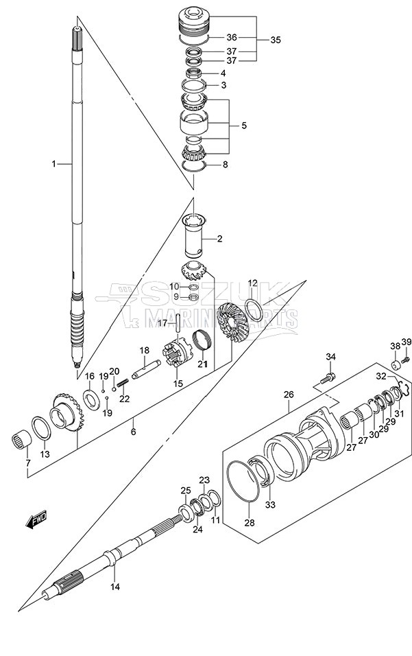 Transmission (DF 250S)