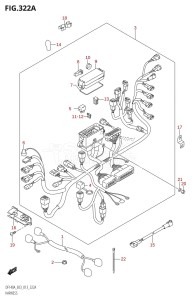 DF140AZ From 14003Z-310001 (E03)  2013 drawing HARNESS