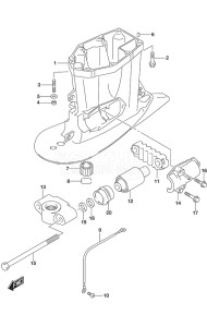 Outboard DF 150 drawing Drive Shaft Housing