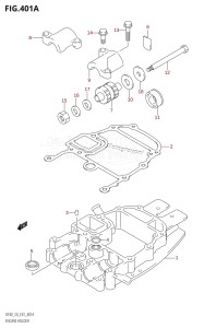 DF50 From 05001F-780001 (E01 E40)  2007 drawing ENGINE HOLDER