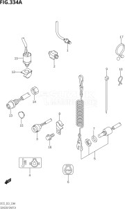 02502F-880001 (2008) 25hp E03-USA (DF25K8  DF25K9  DF25RK8  DF25RK9) DF25 drawing SENSOR / SWITCH