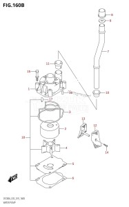 DF150A From 15003F-910001 (E03)  2019 drawing WATER PUMP (DF200AZ,DF175AZ,DF150AZ)