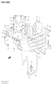 DF70 From 07001F-151001 (E03)  2001 drawing INLET MANIFOLD ((DF70T,DF70TH):(X,Y))