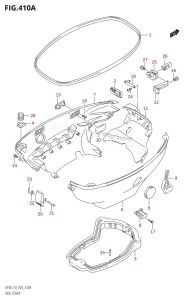 DF40 From 04001F-151001 (E03)  2001 drawing SIDE COVER