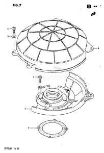 DT75 From 070501-60614 ()  1986 drawing OIL SEAL HOUSING