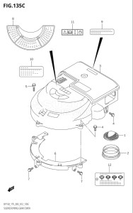 15002Z-210001 (2012) 150hp E03-USA (DF150Z) DF150Z drawing SILENCER / RING GEAR COVER (DF175T:E03)