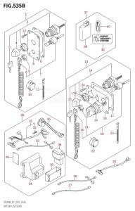 DF175A From 17503F-340001 (E11 E40)  2023 drawing OPT:KEY LESS START (022:(E03,E11))