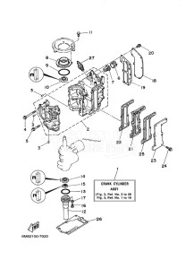 6CMHS drawing CYLINDER--CRANKCASE