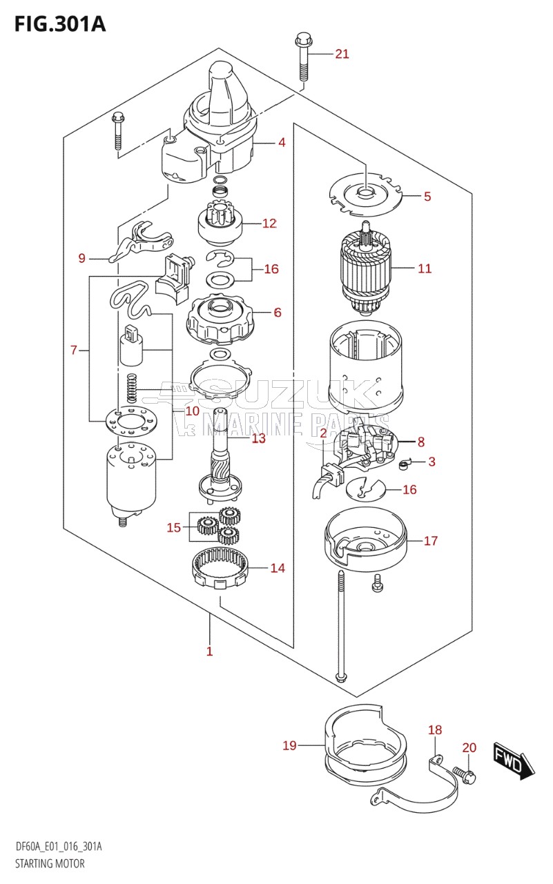 STARTING MOTOR