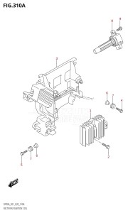 DF90A From 09003F-040001 (E01 E40)  2020 drawing RECTIFIER /​ IGNITION COIL