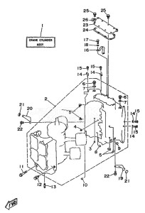 L130BETO drawing CYLINDER--CRANKCASE-1