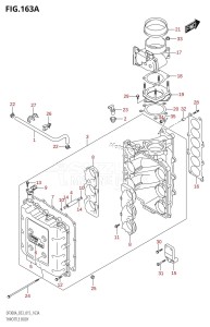 DF300A From 30002P-510001 (E03)  2015 drawing THROTTLE BODY