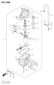 DF70A From 07003F-340001 (E11 E40)  2023 drawing FUEL VAPOR SEPARATOR (E40)