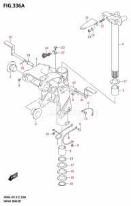 DF50A From 05003F-210001 (E01)  2012 drawing SWIVEL BRACKET (DF40A:E01)